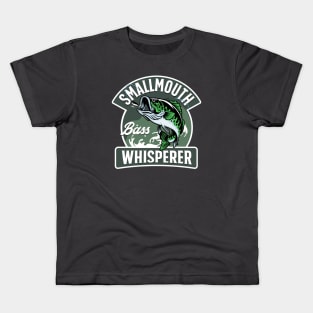 Smallmouth bass Whisperer Kids T-Shirt